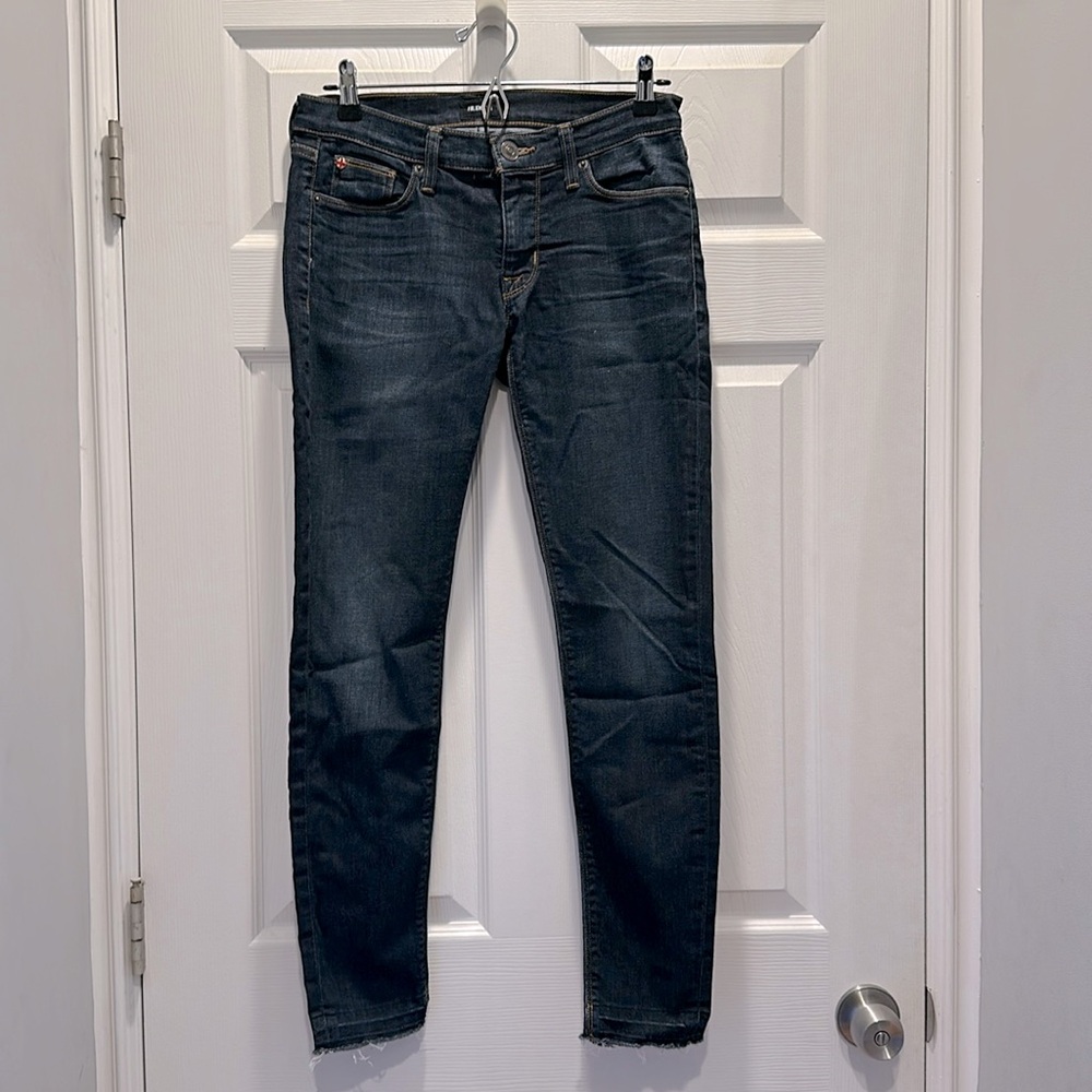 Hudson Jeans, Krista Ankle Super Skinny with Raw Hem, size 27